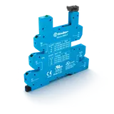 Gniazdo MasterINPUT do przekaźników serii 34; zaciski push-in, 93.67.0.125