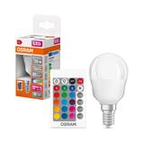 Lampa LED STAR+ CL P RGBWFR 25 dimmable via remote control 4,5W 827 E14