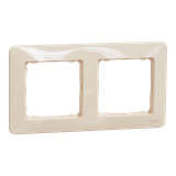 Sedna Design, ramka 2-krotna, beżowa