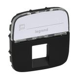 Valena Allure Plakietka Czarna Gniazda Pojedynczego Rj11 Lub Rj12 Lub Rj45 Z Etykietą 755478 LEGRAND