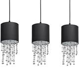 lampa wisząca Almeria 3xE27 czarna MLP64300 Milagro
