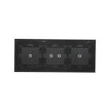 Simon 54 Touch Panel dotykowy S54 Touch 3 moduły 1 pole dotykowe + 2 pola dotykowe poziome + 1 pole dotykowe zastygła lawa DSTR3121/73 KONTAKT