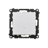 Simon 55 Łącznik schodowy szybkozłączka Aluminium mat TW6.01/143 KONTAKT