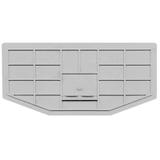 T924 ,  Przekładka, TS 35, dla złączki ZSG 1-(70.0; 95.0; 120.0; 240.0), szary