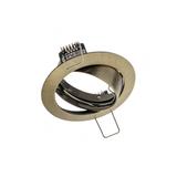 SUFITOWA OPRAWA PUNKTOWA Z REGULACJĄ KĄTA (OCZKO) PORTO-K, ODLEW, IP20, PATYNA