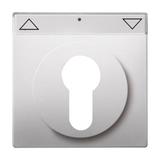 PURE Pokrywa z polem opisowym. Z nadrukiem Do wyłącznika na klucz i wyłącznika/przycisku żaluzjowego