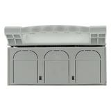 Rozłącznik bezp. poziomy 400A AC 690V NH2 AC23B 3P IEC montaż na płycie montaż śrub. (M10) EBH2O3TM1