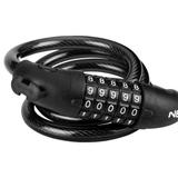 Zapięcie rowerowe, linka na kod