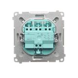 Simon Basic Przycisk potrójny 10A 250V szybkozłączka biały BMP31.01/11 KONTAKT