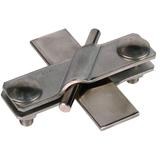 Zacisk SV do drutu 7-10/płask. 40 mm, stal nierdzewna NIRO