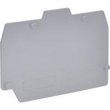 Płytka skrajna 6 mm2 do ESP-HMM.6, ESP-HTE.6 (szara) ESP-HMT.6/PT 003903139 ETI