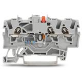 TOPJOB S złączka z LED 3-przewodowa 1,5 mm2 szara