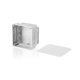 E140 Puszka podtynkowa rozgałęźna z pokrywą 80 x 80 x 50mm - kolor szary  SIMET