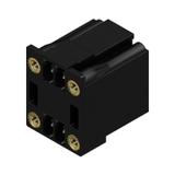 SCD 3.81/04/90F 3.2SN BK BX Wtyki PCB (złącza płyty), 3.81 mm, Liczba biegunów: 4, kąt odejścia: 90° /50szt./ 1973580000 WEIDMÜLLER