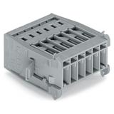 X-COM wtyk 6-biegunowy szary raster 5 mm /25szt./ WAGO