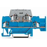 złączka dwupiętrowa 2,5 mm2 szara