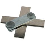 Zacisk SV do płask. 30/płask. 30 mm stal nierdzewna NIRO