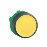 Harmony XB5 Przycisk płaski żółty push push bez podświetlenia plastikowy ZB5AH05 Schneider