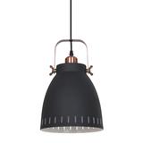 ITALUX lampa wisząca Franklin E27 60W 220V IP20 kolor - grafitowy piaskowany, czerwona miedź