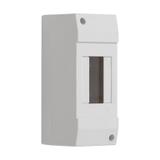DB102W 1X2P/SM Rozdzielnica natynkowa 1x2 plastikowa IP30 3850 KANLUX