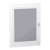 Drzwi do obudowy PrismaSeT XS DPSXS-4-24-P, drzwi przezroczyste, 4 rzędy, 24 moduły w rzędzie