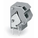 złączka do płytek drukowanych ciemnoszara raster 10/10,16 mm