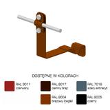 Uchwyt dach.prof. WZÓR 30  Z-śruba, H=10 cm /LA/