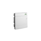 PNF-HW 8W Rozdzielnica poctynkowa do karton-gipsu drzwi białe IP40 1 rząd 1x8 modułów 106171 NOARK