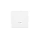 Simon 55 Klawisz pojedynczy z piktogramem /klucz/ do łączników/przycisków Biały mat