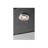 SUFITOWA OPRAWA PUNKTOWA BRILLANTE, SZKŁO, BIAŁY KRYSZTAŁ, OKRĄGŁA