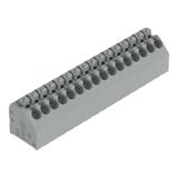 listwa zaciskowa do pł. drukowanych 16-bieg. szara raster 3,5 mm /20szt./ WAGO