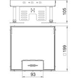 RKSN2 4 VS 20, Kaseta kwadratowa
