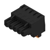 BLF 5.08HC/05/270 SN BK BX Wtyk PCB (złącze wiązki), 5.08 mm, Liczba biegunów: 5, PUSH IN, złącze sprężynowe /72szt./ 1981960000 WEIDMÜLLER