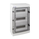 Rozdzielnica hermetyczna natynkowa 3x12 IP65 500VAC/1000VDC RH-36/3 36.143 OPATÓWEK