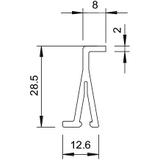 2371 PRZEGRODA 40X2000MM