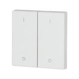 CWIZ-02/48 Klawisz podwójny biały połysk 1/0 193991 EATON