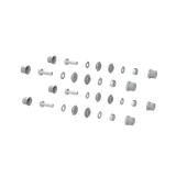 TZ608 Zestaw zaślepek i śrub do łączenia szaf w szereg (wymagany by utrzymac IP55)