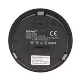 Bezprzewodowa ładowarka indukcyjna z dodatkowym portem USB czarna OR-AE-1367/B ORNO