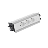 SIMON 480 TS48-510E300K0-30 Indesk 3 gn. typ E i płytka dla 2 złączy RJ45 keystone; złącze w układzi