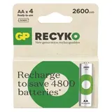 GP Akumulatorek ReCyko NiMH (niklowo-wodorkowa) 2600mAh AA (R6) /4szt./ EMOS