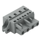 MCS-MIDI Classic gniazdo 4-bieg. szare raster 7,5 mm /50szt./ WAGO