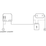 BHL 250 K307-A2 230/240V 50Hz BC2-134 Statecznik