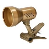 Dalla lampa biurkowa z klipsem 40W E27 stal + tworzywo złota DL-10/C ORNO
