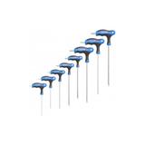 Zestaw kluczy sześciokątnych typu-T z kulką, długie 8 szt