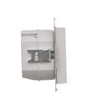 Simon 55 Oprawa oświetleniowa LED 230V (0,93 W) Barwa ciepła biała 3100K Jasnoszary mat