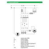 PCZ-525.3-PLUS  -  1-kanałowy, programowalny zegar astronomiczny z przerwą nocną, z zewnętrznym wejś