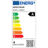 LED GLS E-27 230V 3,8W COG A-CLASS CW CLEAR SPECTRUM 5 lat gwarancji