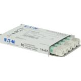 C14M20S Wkładka cylindryczna z wybijakiem 14x51 20A GG 500V AC C14M20S EATON