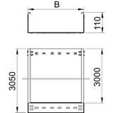 MKSMU 140 VA4301, Koryto kablowe MKSMU