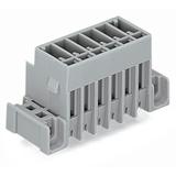 X-COM wtyk 4-biegunowy szary raster 5 mm